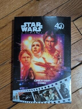 Star Wars A New Hope Cinestory Comic - Black with Orange and Purple Art